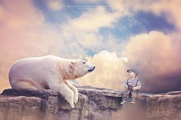 Creative Mother Sends Her Baby on Wild Adventures Around the World