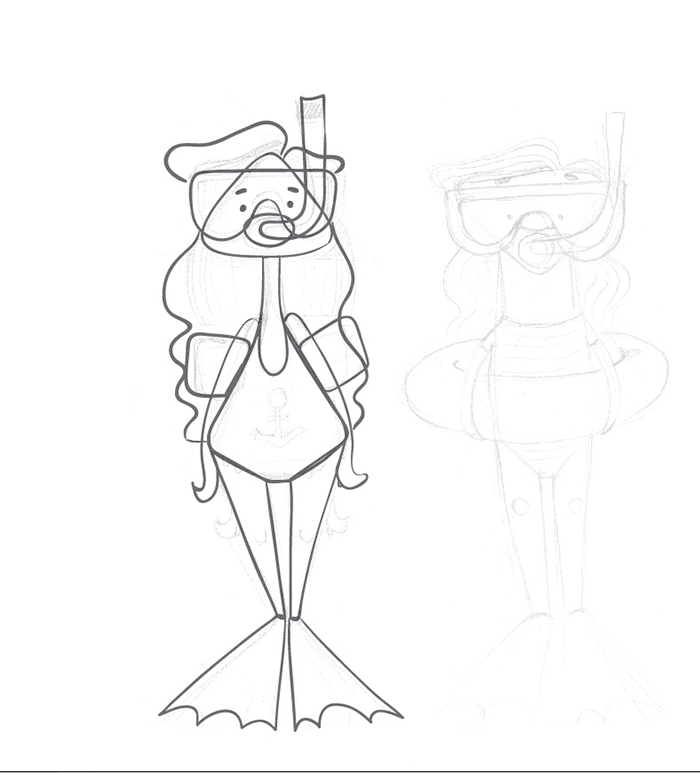 tutorial summer illustration