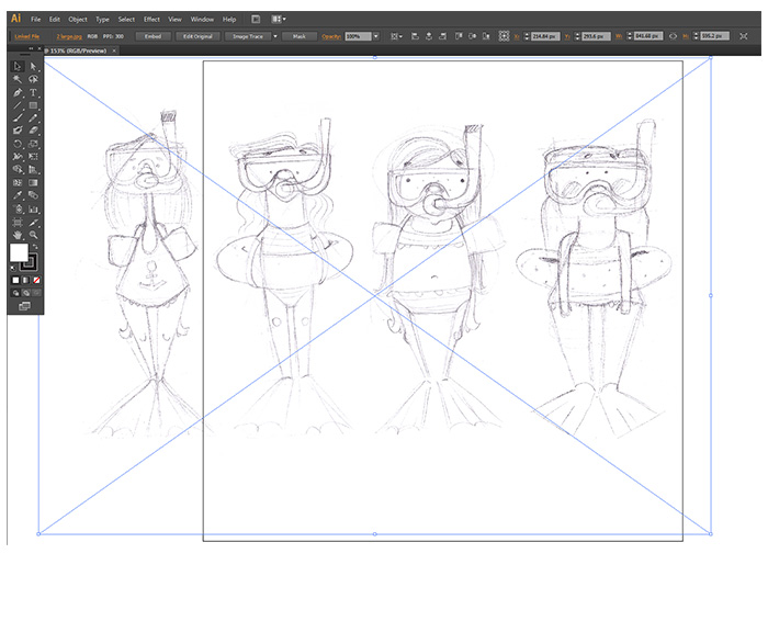 tutorial summer illustration