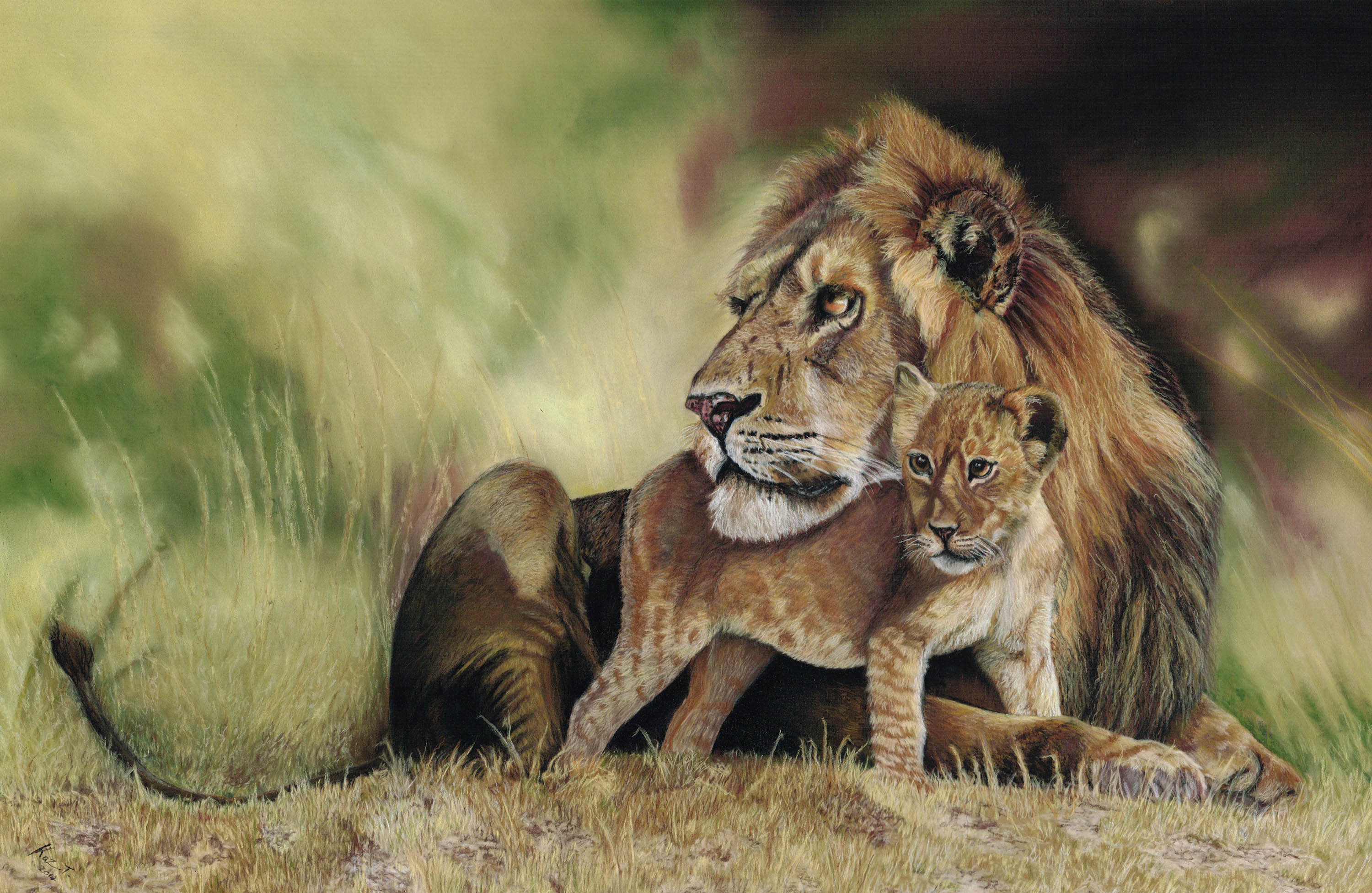 The Exquisite Wildlife Illustrations of Artist Kaz Turner