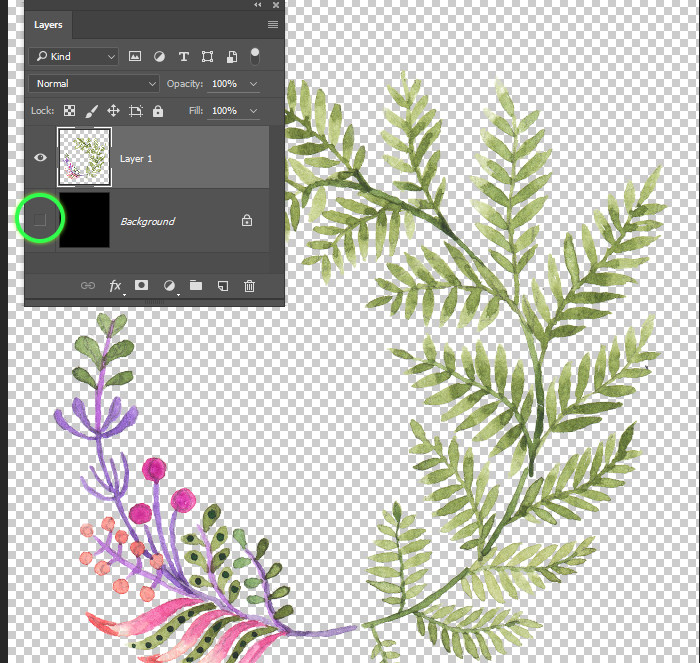 how to get rid of white background on image