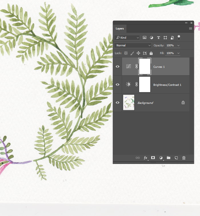 photoshop scanned document white background 