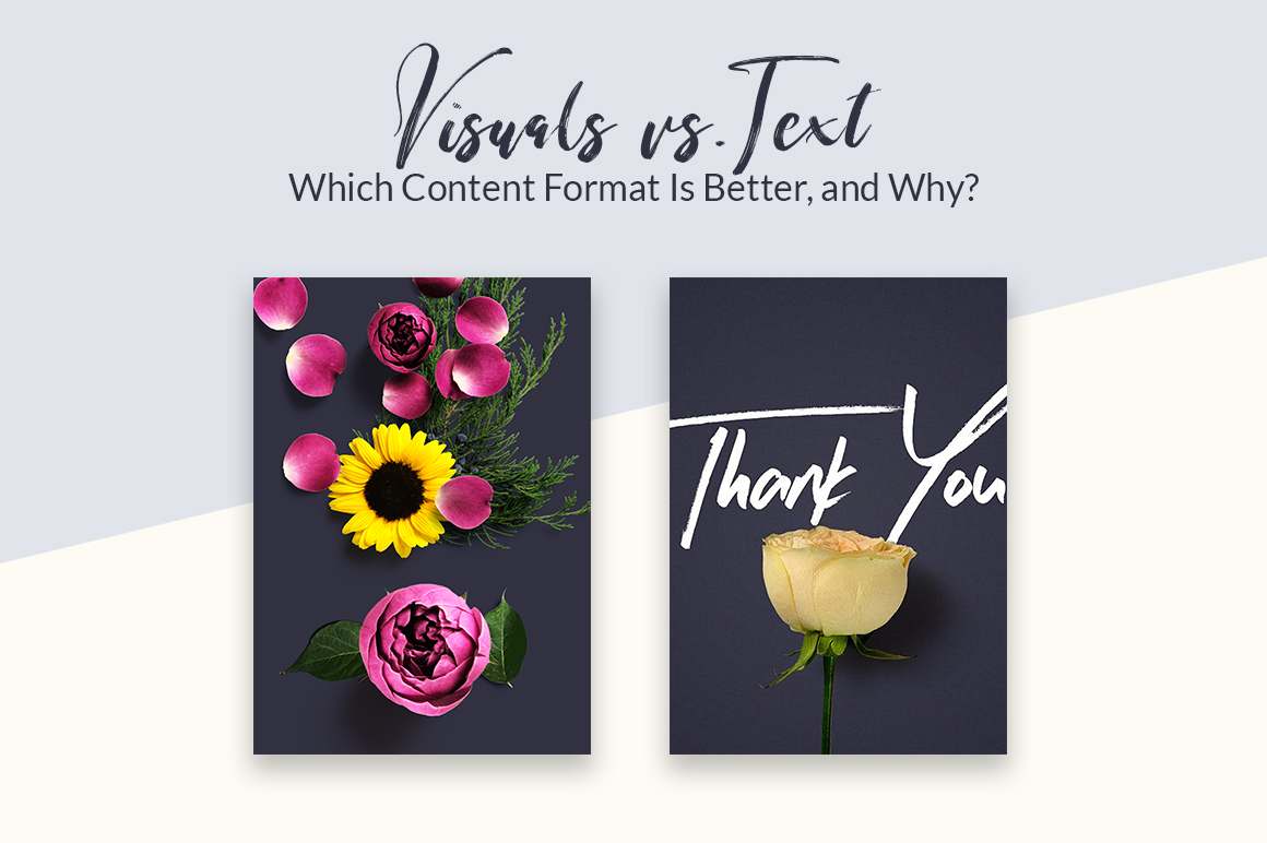 5 Powerful Content Writing Tips For Beginners – Visual Content VS Text