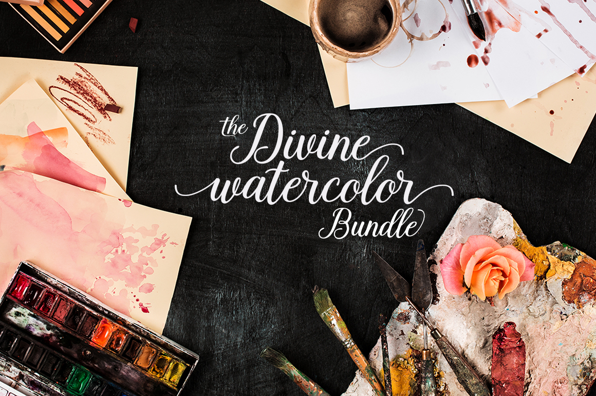 The Prettiest Watercolor Bundle with the Cheapest Price Tag