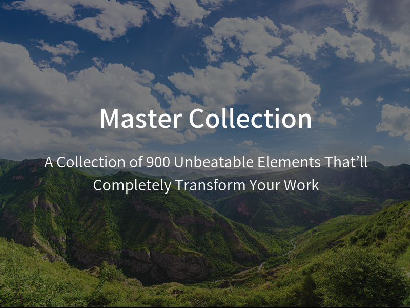 Master Collection: A Collection of 900 Unbeatable Elements That’ll Completely Transform Your Work