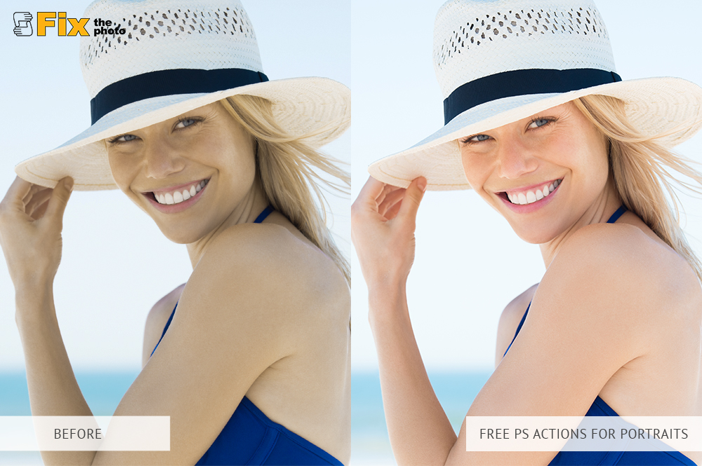 free photoshop action for portraits, free portrait photoshop actions
