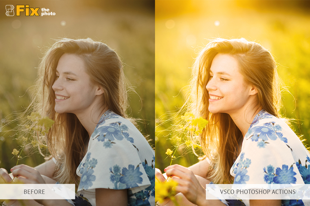 vsco photoshop action, Free VSCO Effect in Photoshop
