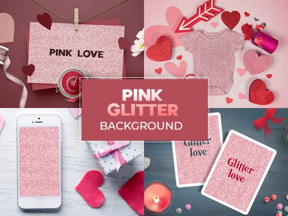 Pink Glitter Background - Free Download