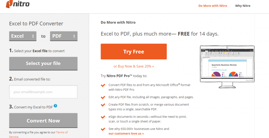 ExceltoPdfOnline Converter