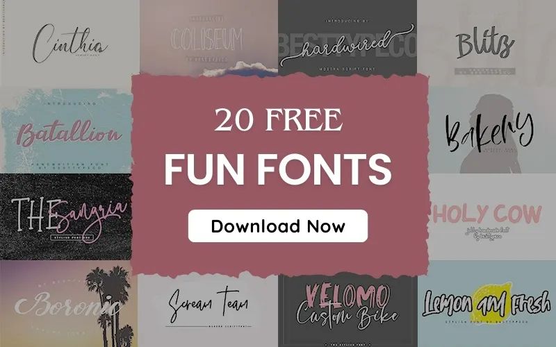 fonts freebie 