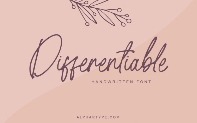 Differentiable Handwritten 