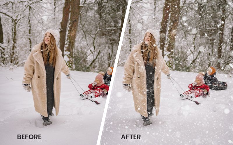 before after results