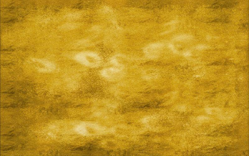 Golden dust with white clouds