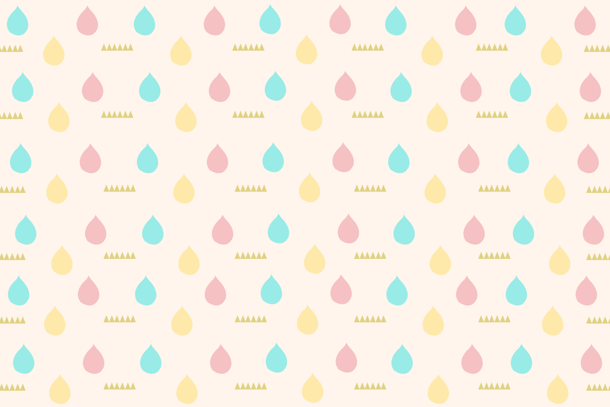 Playful Drop Pattern