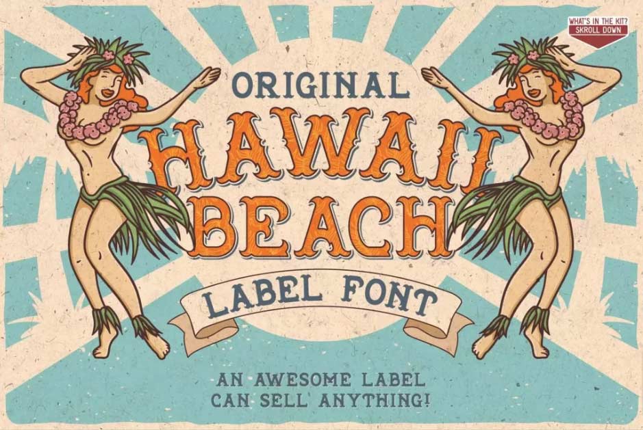 Hawaii Beach Font