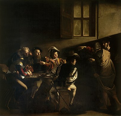 caravaggio baroque paintings