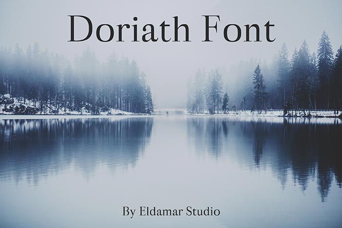 free commercial use fonts, Free Eldamar Studio Font