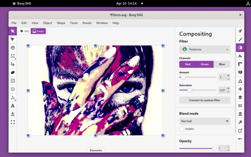 BoxySVG graphic design