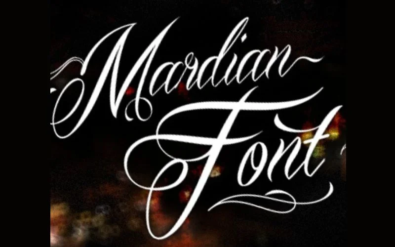 mardian font