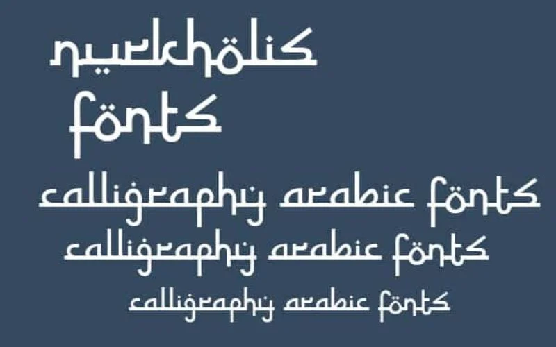 nurkholis font