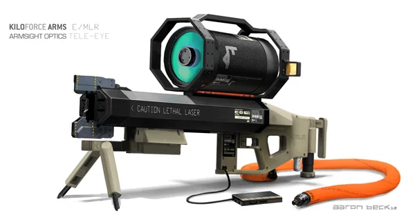 a rifle Kiloforce Arms