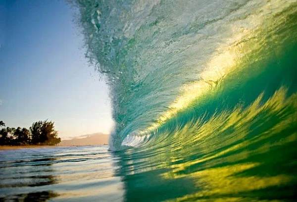 forming sea wave