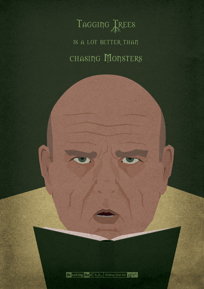 tagging trees is a lot better than chasing monsters