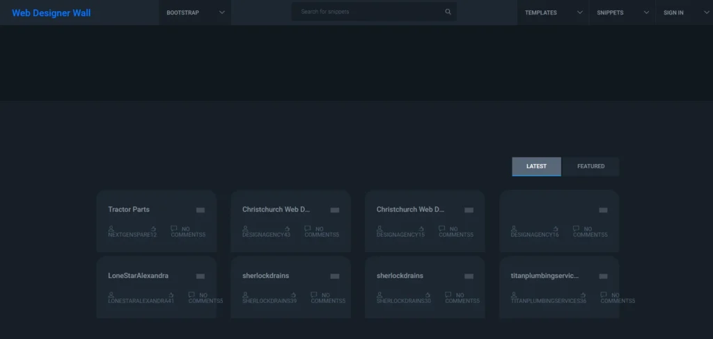 examples of responsive websites