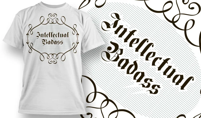intellectual badass t shirt