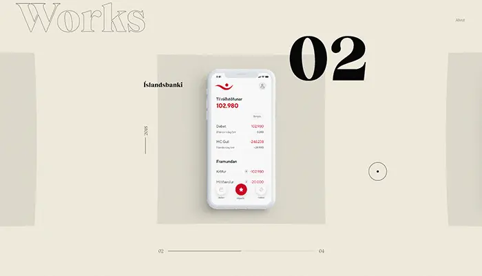 horizontal scroll sites -Emanuele Milella