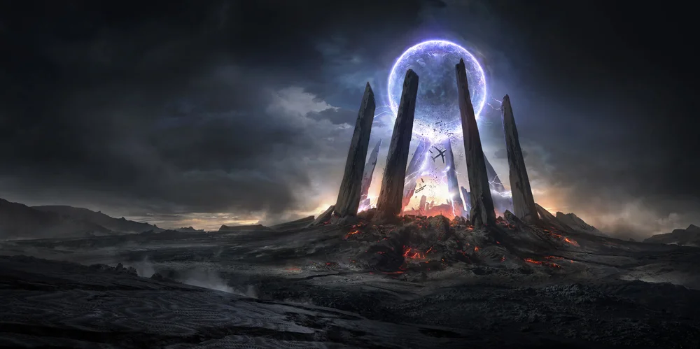 an illustration of a portal