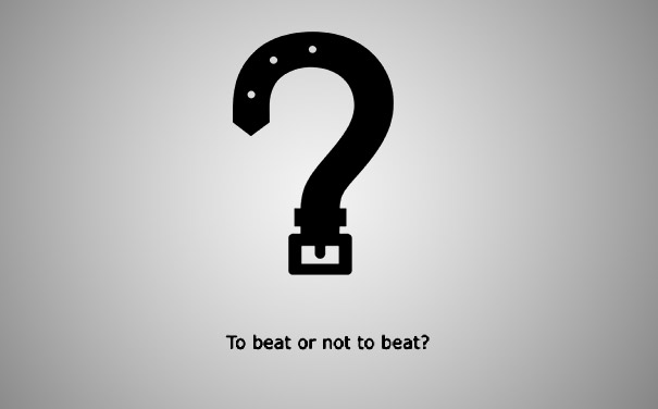 belt shaped like a question mark