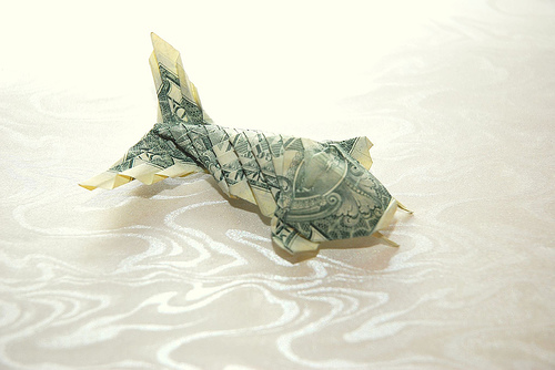 moneygami fish