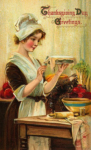 5425430915_2e32427c7c vintage thanksgiving illustration