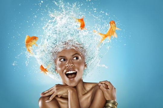 water photo manipulation example