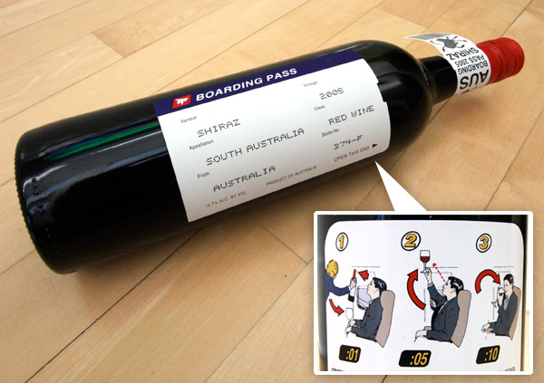 wine bottle label designs