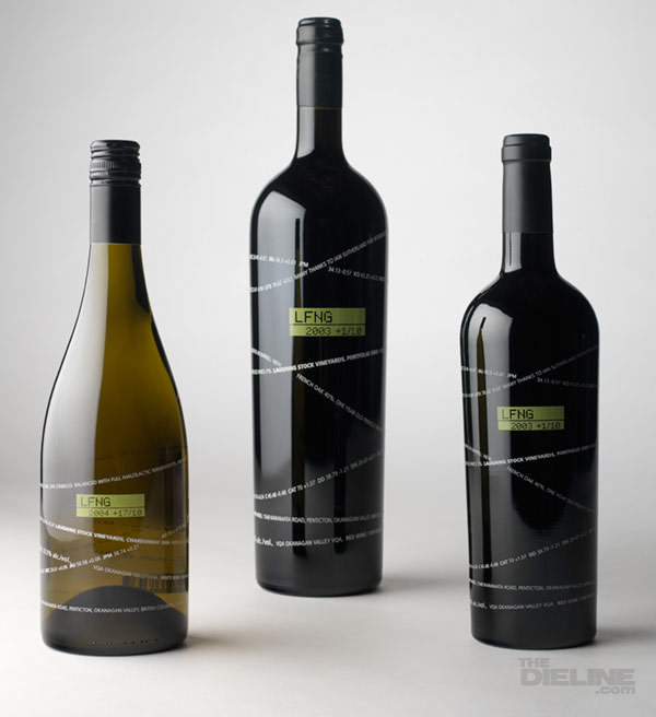 wine bottle label designs