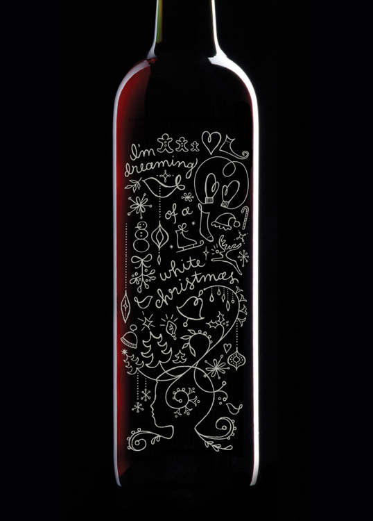 wine bottle label designs