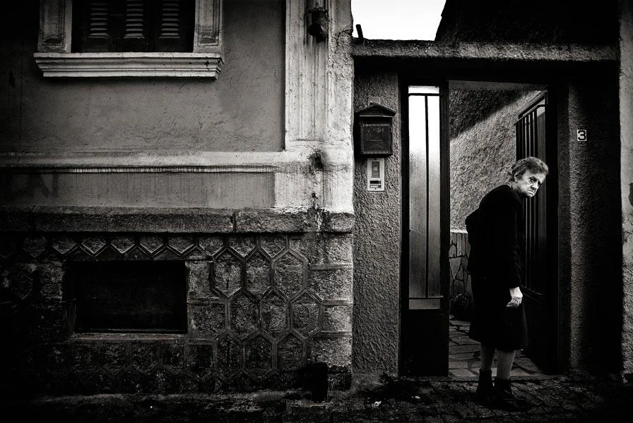 black and white street photography