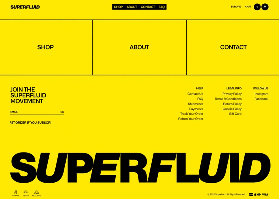 Stylish-footers-in-web-design-10 creative footer designs - Superfluid