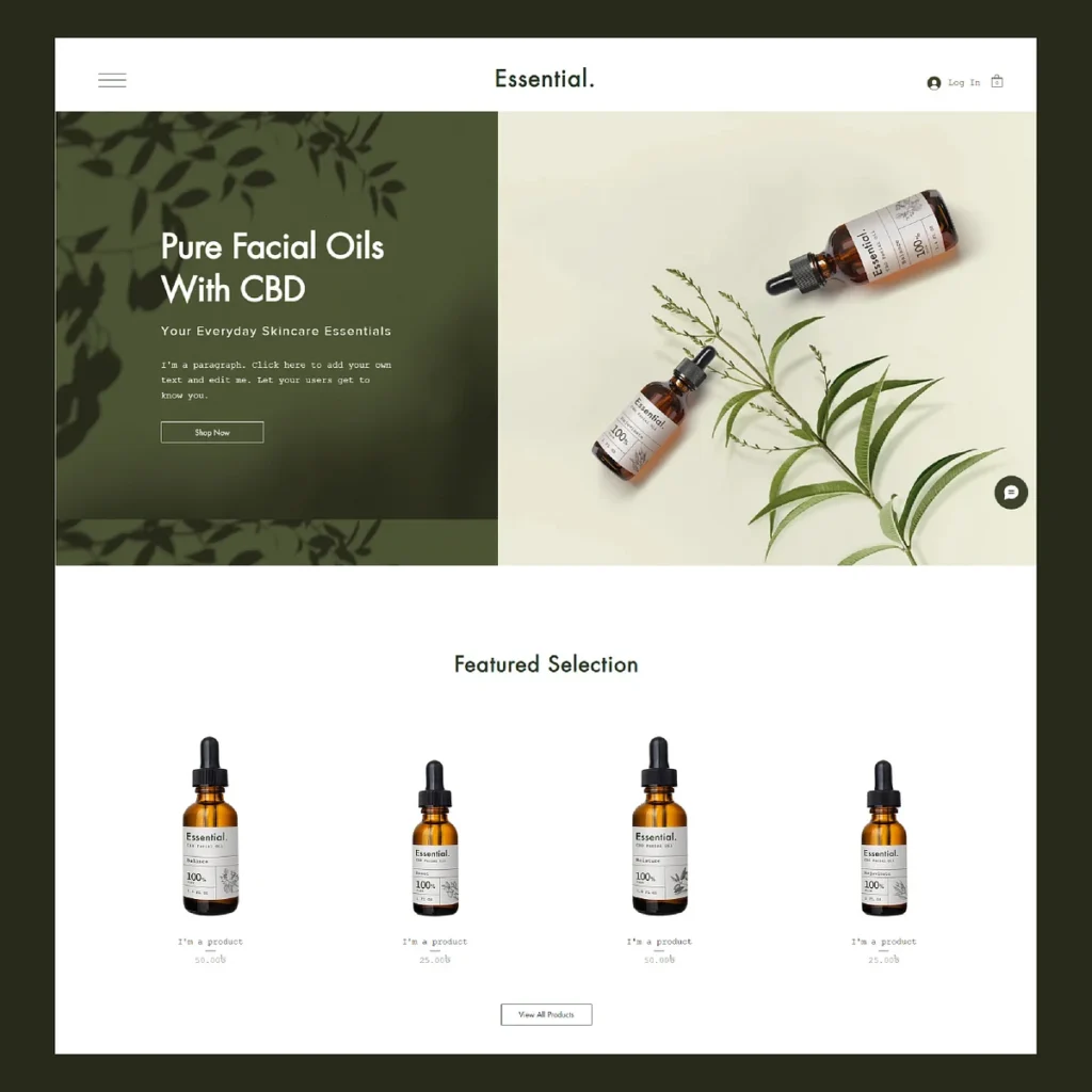 e commerce website designs