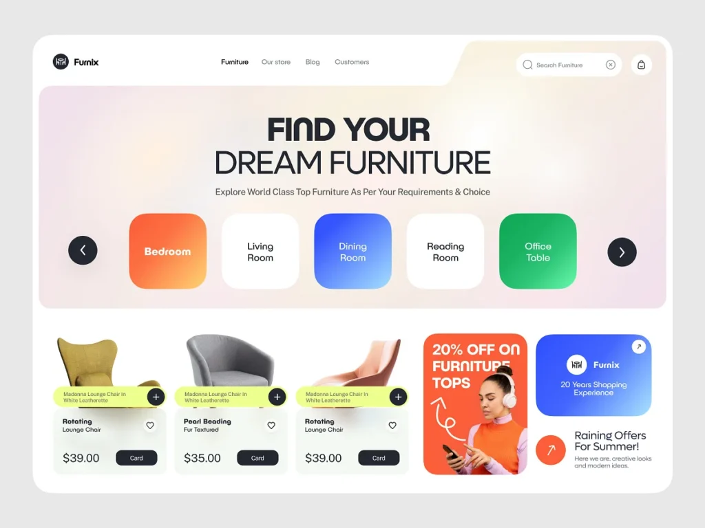 ecommerce store design