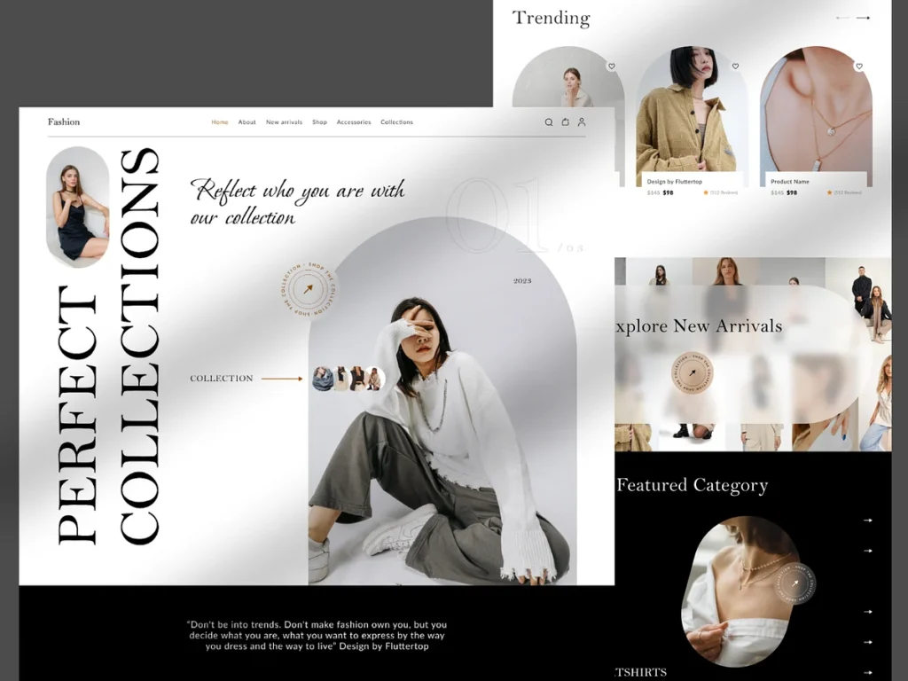 clothing store example