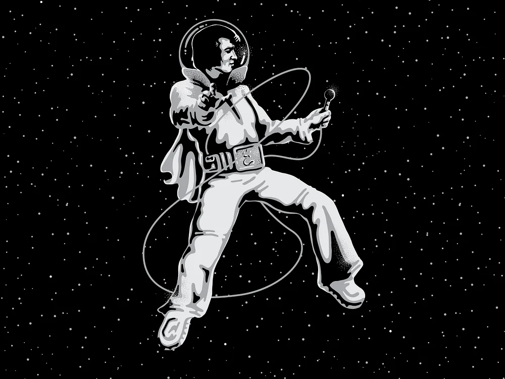 astronaut Elvis
