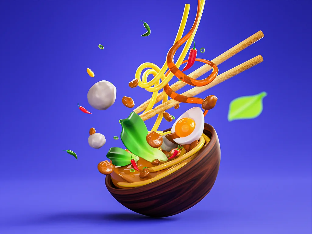 Food-vector-6 noodles