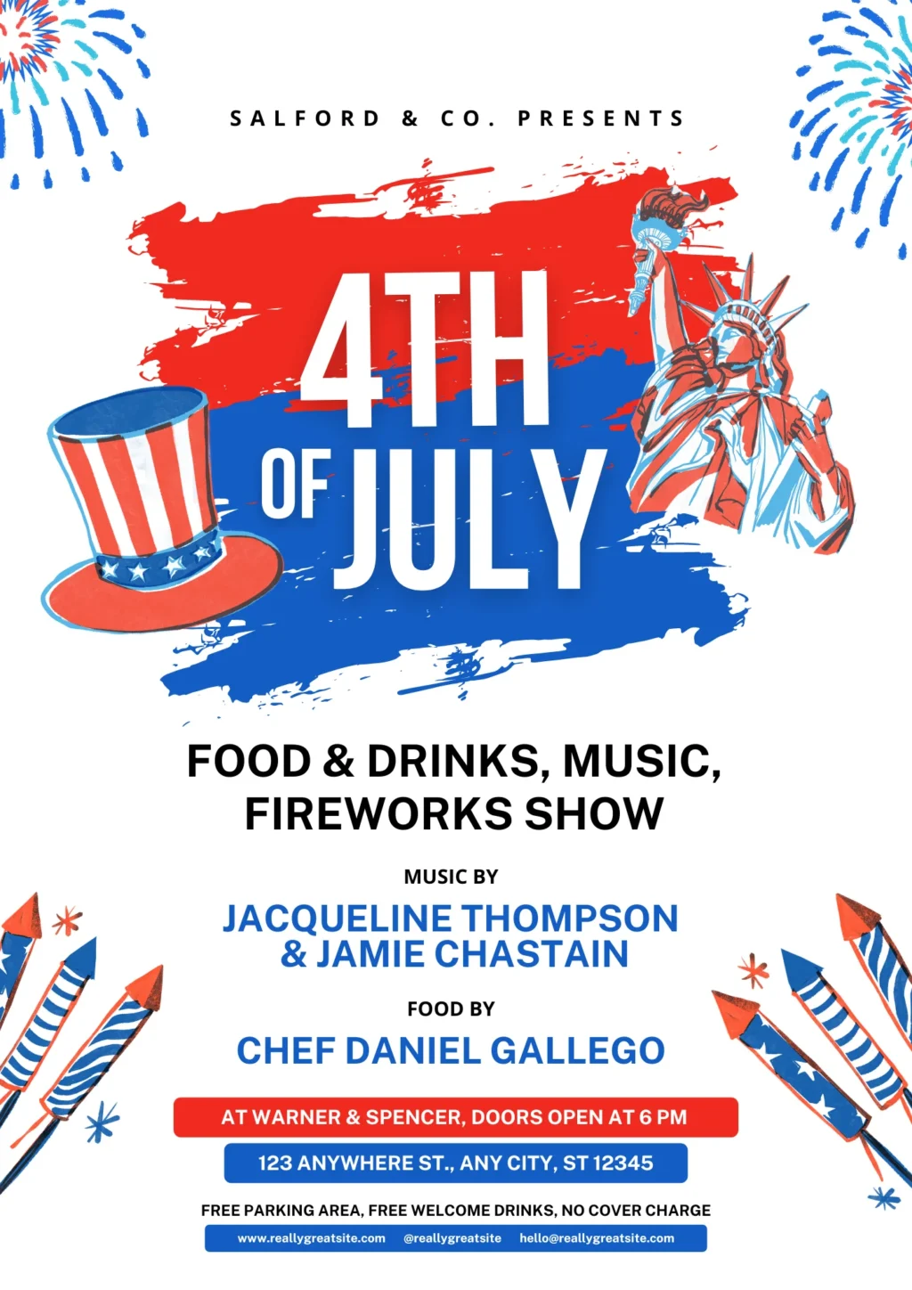 4th of July flyer