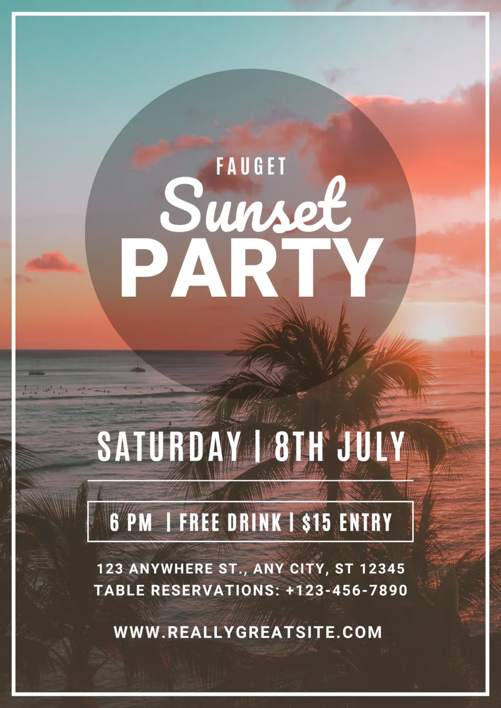 party flyer templates
