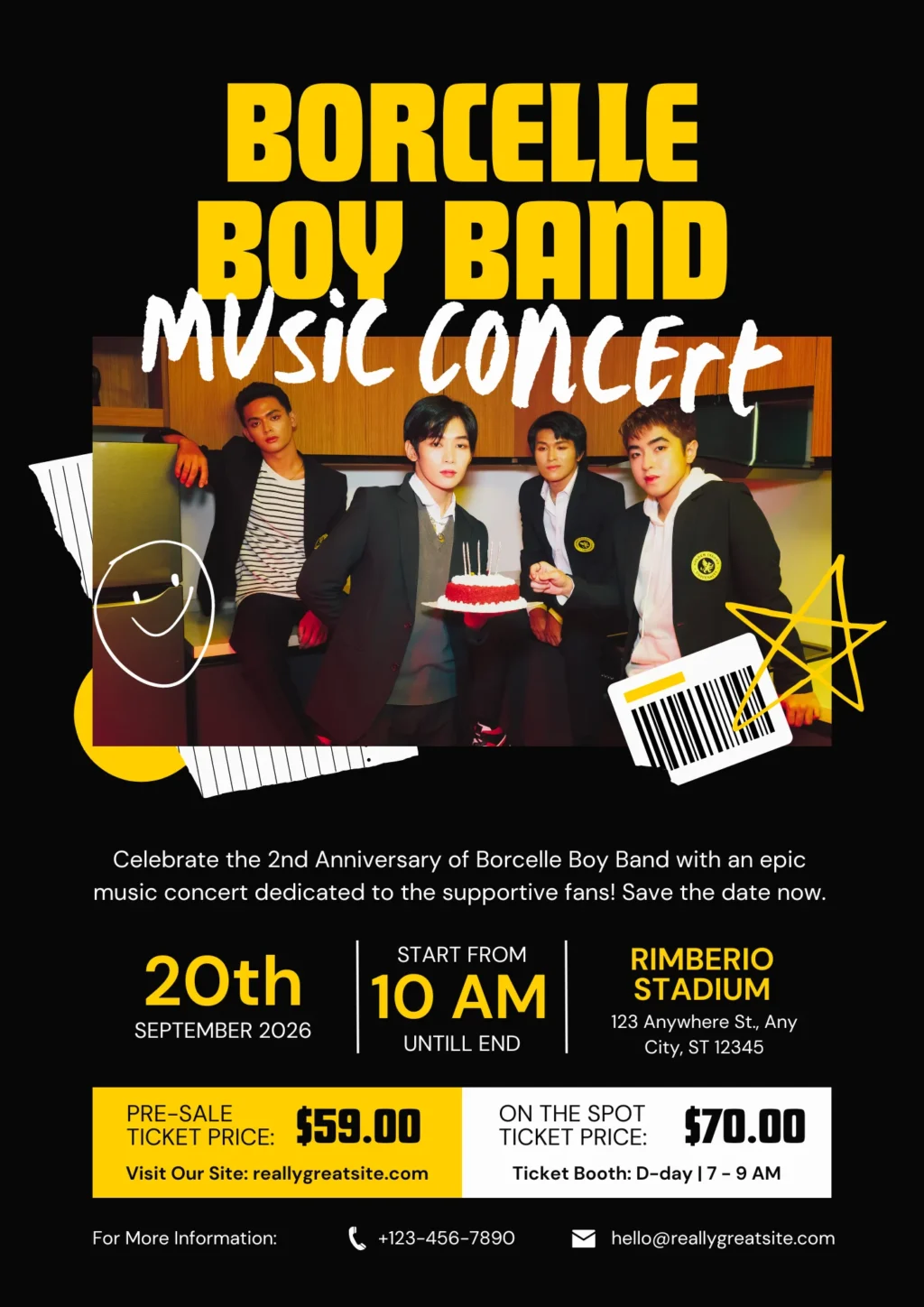 music concert flyer design - event flyer templates free download
