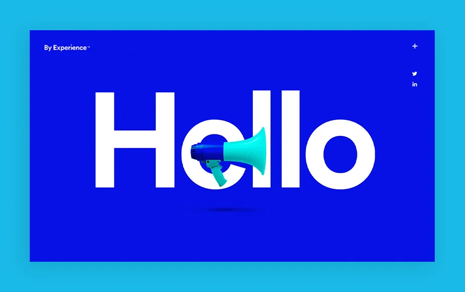 great portfolio websites - By Experience, Portfoilio website design