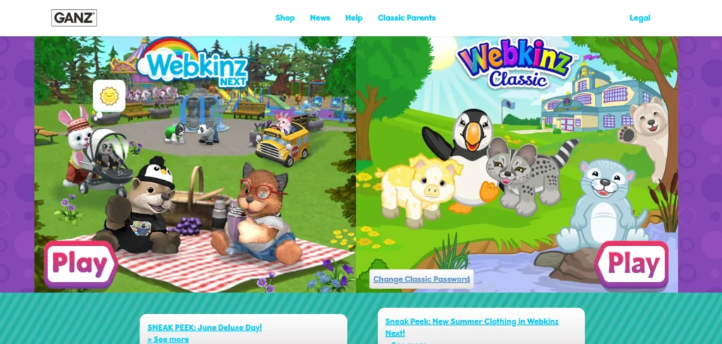 Website-Design-for-Kids-13 Webkinz web design
